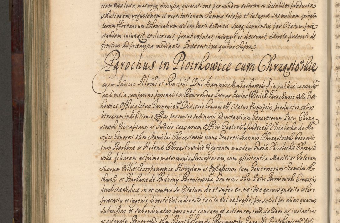 Zdjęcie nr 1011 dla obiektu archiwalnego: Acta actorum episscopalium R. D. Joannis Małachowski, episcopi Cracoviensis a die 20 Augusti anni 1681 et 1682 acticatorum. Volumen I