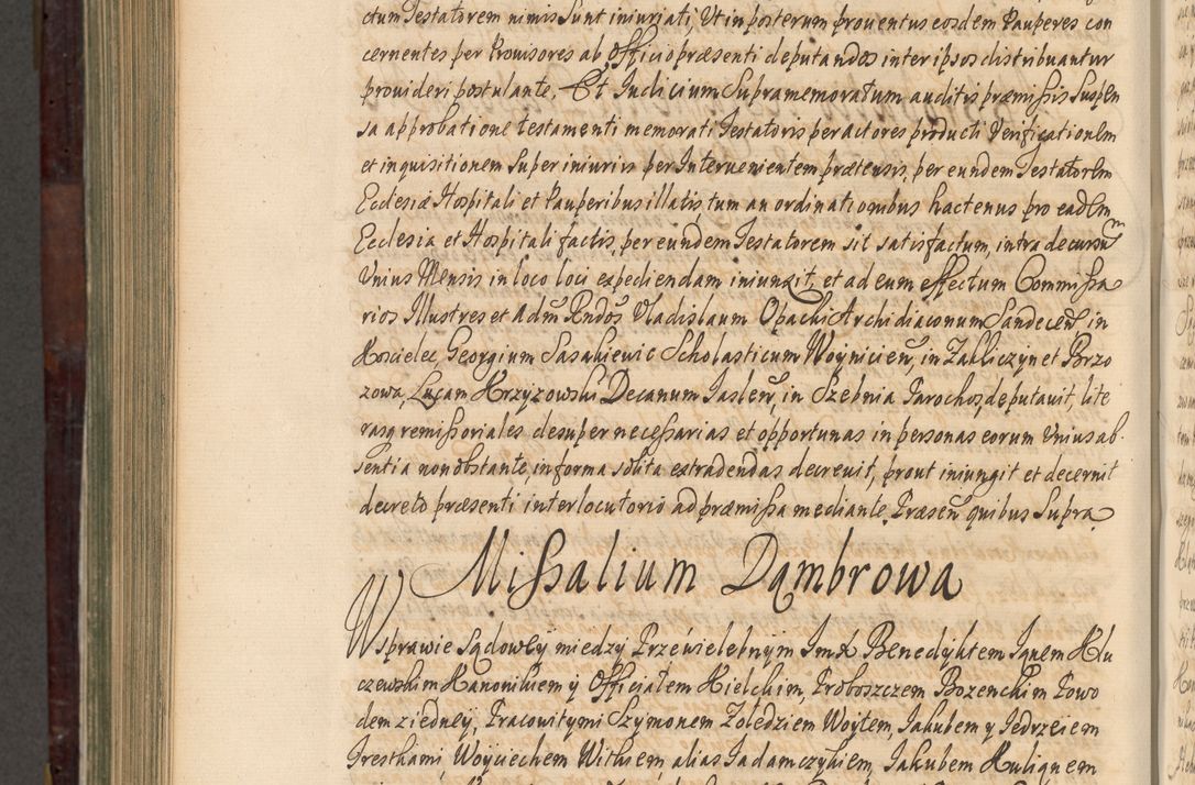 Zdjęcie nr 1007 dla obiektu archiwalnego: Acta actorum episscopalium R. D. Joannis Małachowski, episcopi Cracoviensis a die 20 Augusti anni 1681 et 1682 acticatorum. Volumen I