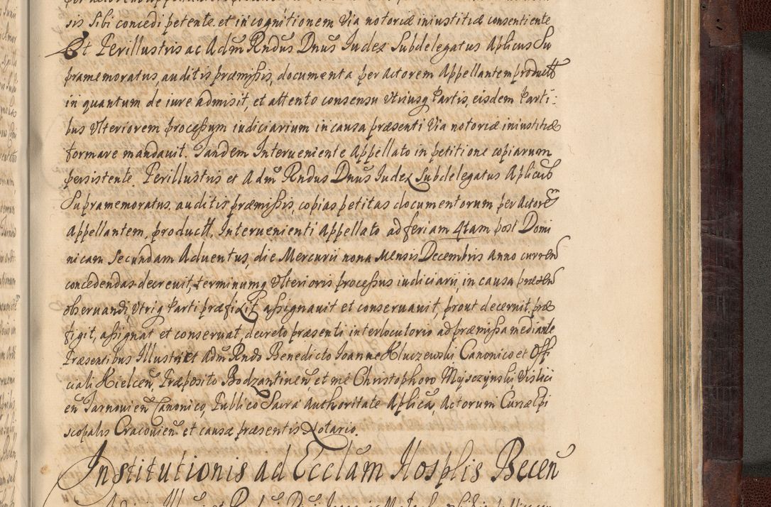 Zdjęcie nr 1004 dla obiektu archiwalnego: Acta actorum episscopalium R. D. Joannis Małachowski, episcopi Cracoviensis a die 20 Augusti anni 1681 et 1682 acticatorum. Volumen I