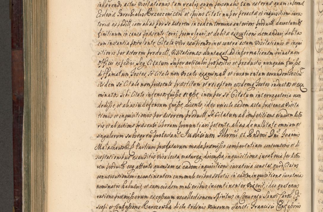 Zdjęcie nr 999 dla obiektu archiwalnego: Acta actorum episscopalium R. D. Joannis Małachowski, episcopi Cracoviensis a die 20 Augusti anni 1681 et 1682 acticatorum. Volumen I