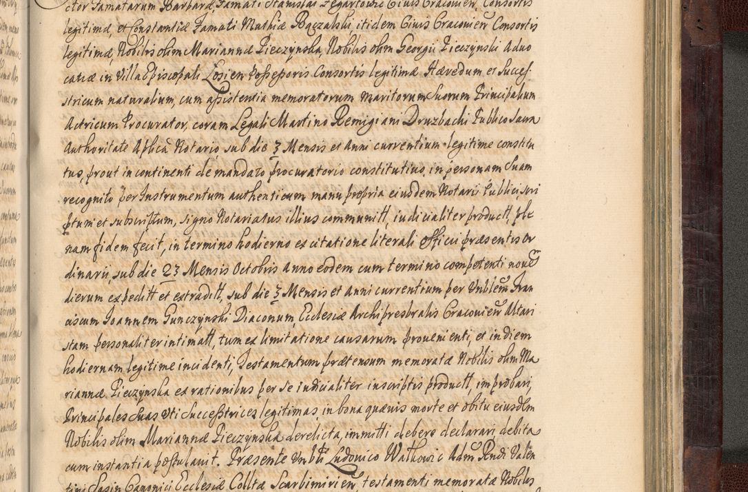 Zdjęcie nr 996 dla obiektu archiwalnego: Acta actorum episscopalium R. D. Joannis Małachowski, episcopi Cracoviensis a die 20 Augusti anni 1681 et 1682 acticatorum. Volumen I