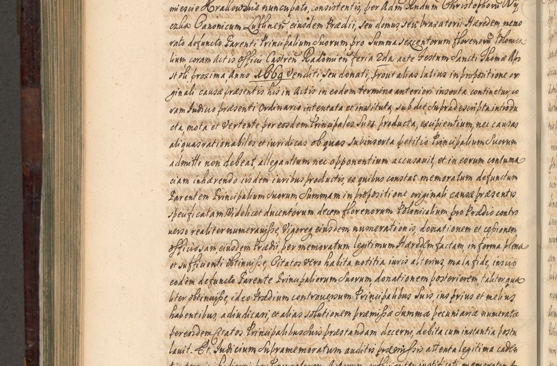 Zdjęcie nr 995 dla obiektu archiwalnego: Acta actorum episscopalium R. D. Joannis Małachowski, episcopi Cracoviensis a die 20 Augusti anni 1681 et 1682 acticatorum. Volumen I