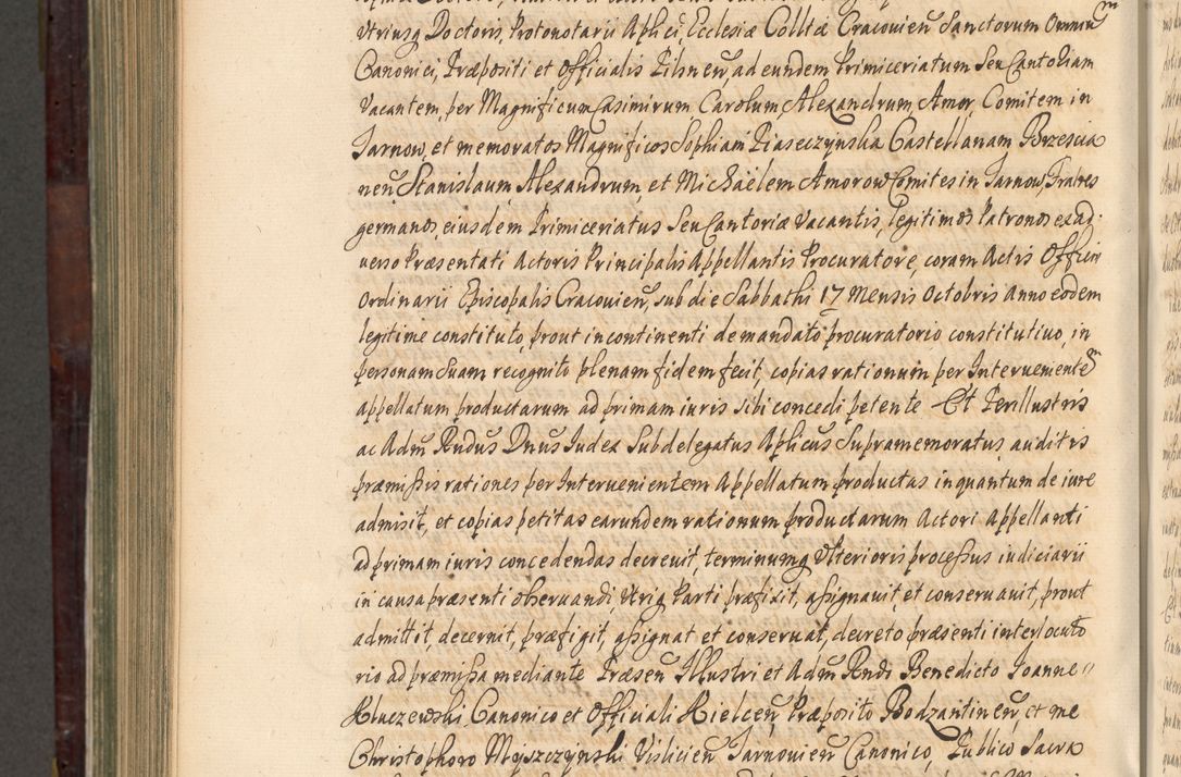 Zdjęcie nr 991 dla obiektu archiwalnego: Acta actorum episscopalium R. D. Joannis Małachowski, episcopi Cracoviensis a die 20 Augusti anni 1681 et 1682 acticatorum. Volumen I