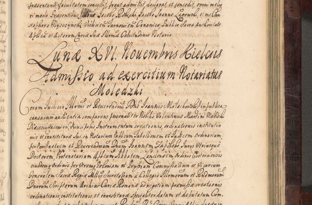 Zdjęcie nr 988 dla obiektu archiwalnego: Acta actorum episscopalium R. D. Joannis Małachowski, episcopi Cracoviensis a die 20 Augusti anni 1681 et 1682 acticatorum. Volumen I