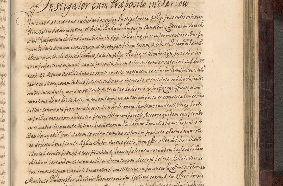 Zdjęcie nr 984 dla obiektu archiwalnego: Acta actorum episscopalium R. D. Joannis Małachowski, episcopi Cracoviensis a die 20 Augusti anni 1681 et 1682 acticatorum. Volumen I