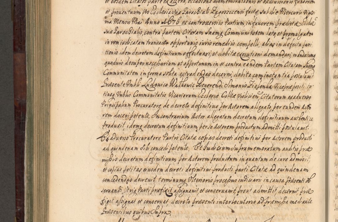 Zdjęcie nr 981 dla obiektu archiwalnego: Acta actorum episscopalium R. D. Joannis Małachowski, episcopi Cracoviensis a die 20 Augusti anni 1681 et 1682 acticatorum. Volumen I