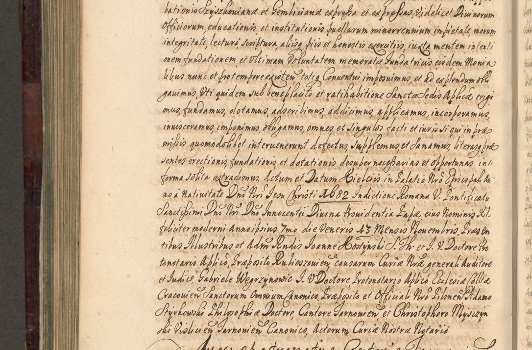 Zdjęcie nr 971 dla obiektu archiwalnego: Acta actorum episscopalium R. D. Joannis Małachowski, episcopi Cracoviensis a die 20 Augusti anni 1681 et 1682 acticatorum. Volumen I
