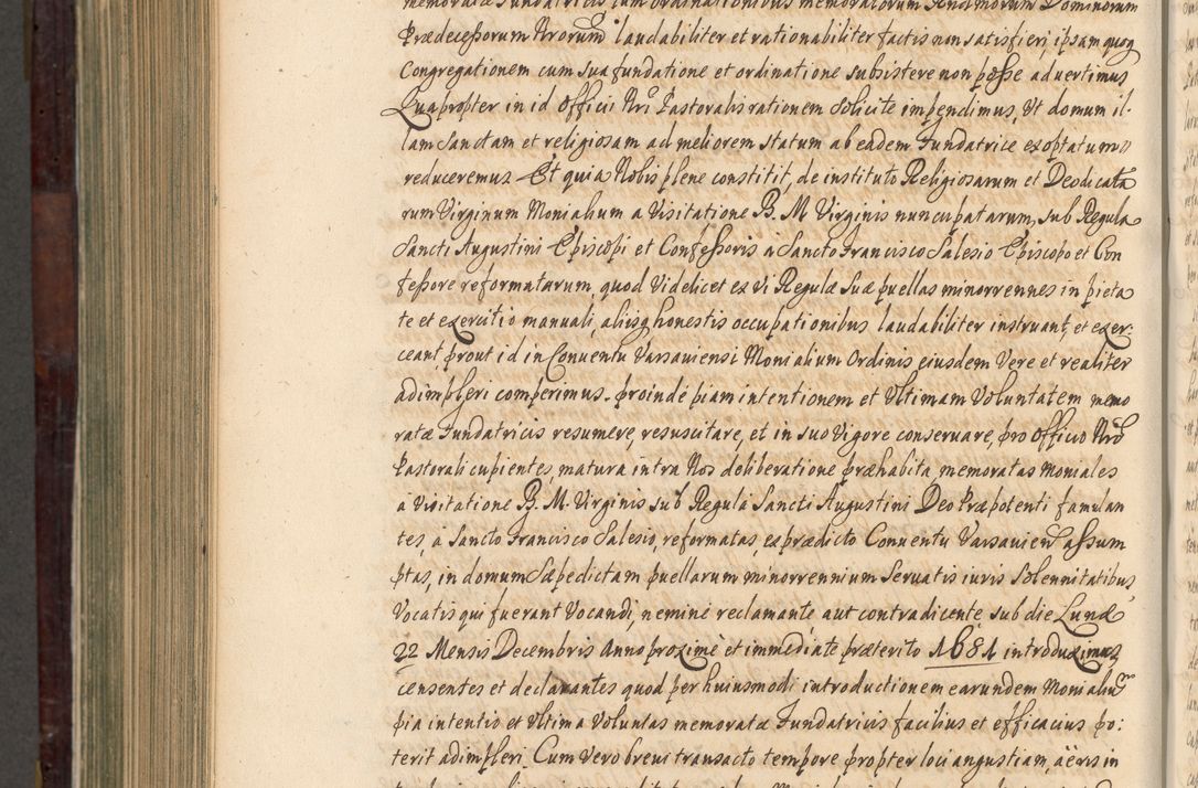 Zdjęcie nr 969 dla obiektu archiwalnego: Acta actorum episscopalium R. D. Joannis Małachowski, episcopi Cracoviensis a die 20 Augusti anni 1681 et 1682 acticatorum. Volumen I