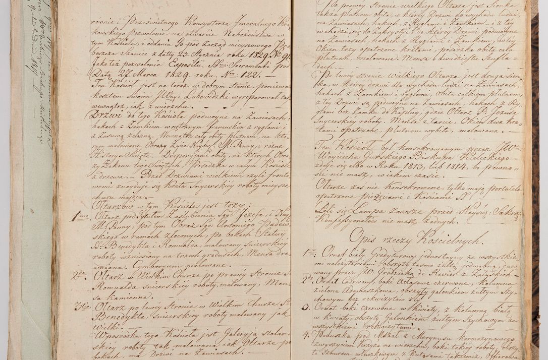 Zdjęcie nr 220 dla obiektu archiwalnego: [Akta wizytacji dekanatów Jędrzejów, Stopnica, Wiślica przeprowadzone przez Ludwika Łętowskiego, wikariusza generalnego krakowskiego w 1842 r.]