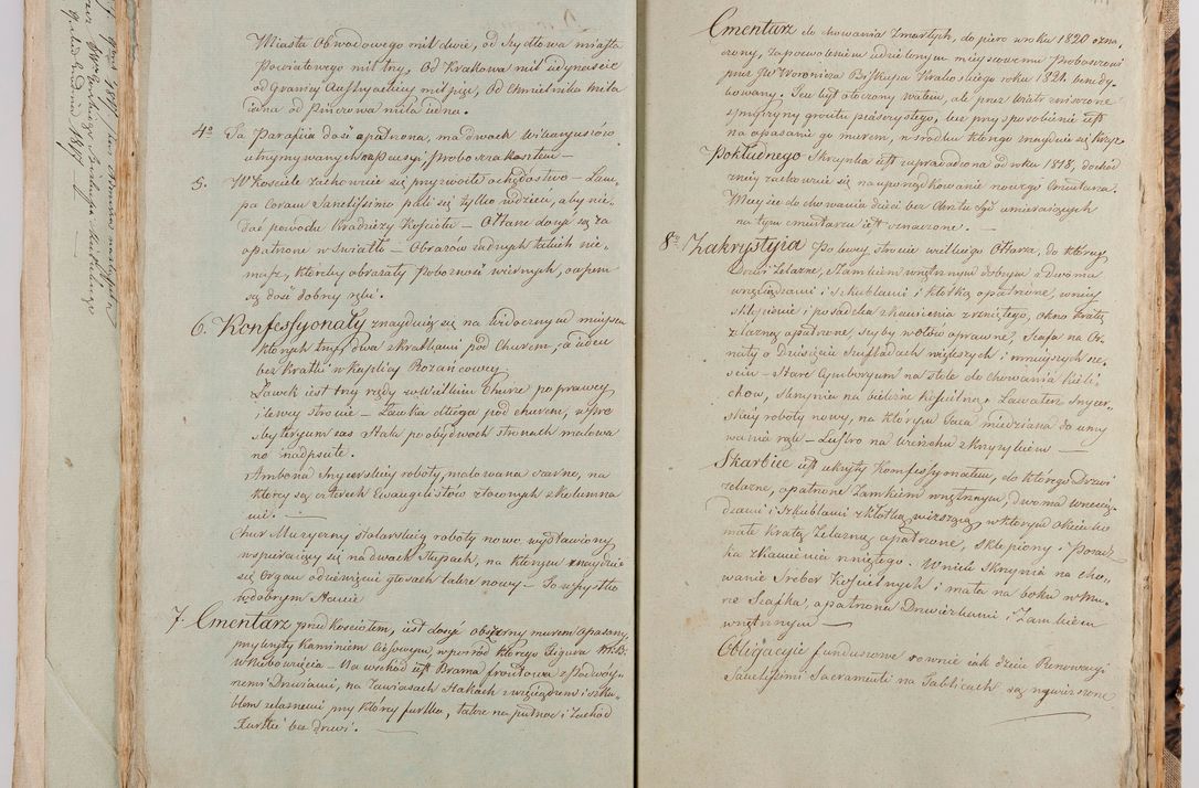 Zdjęcie nr 204 dla obiektu archiwalnego: [Akta wizytacji dekanatów Jędrzejów, Stopnica, Wiślica przeprowadzone przez Ludwika Łętowskiego, wikariusza generalnego krakowskiego w 1842 r.]