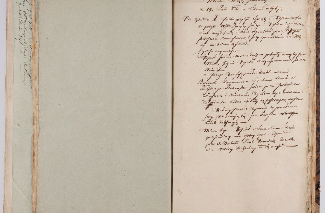 Zdjęcie nr 201 dla obiektu archiwalnego: [Akta wizytacji dekanatów Jędrzejów, Stopnica, Wiślica przeprowadzone przez Ludwika Łętowskiego, wikariusza generalnego krakowskiego w 1842 r.]