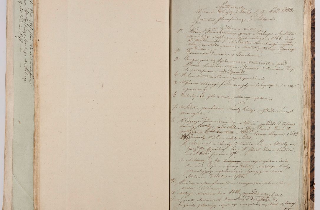 Zdjęcie nr 195 dla obiektu archiwalnego: [Akta wizytacji dekanatów Jędrzejów, Stopnica, Wiślica przeprowadzone przez Ludwika Łętowskiego, wikariusza generalnego krakowskiego w 1842 r.]