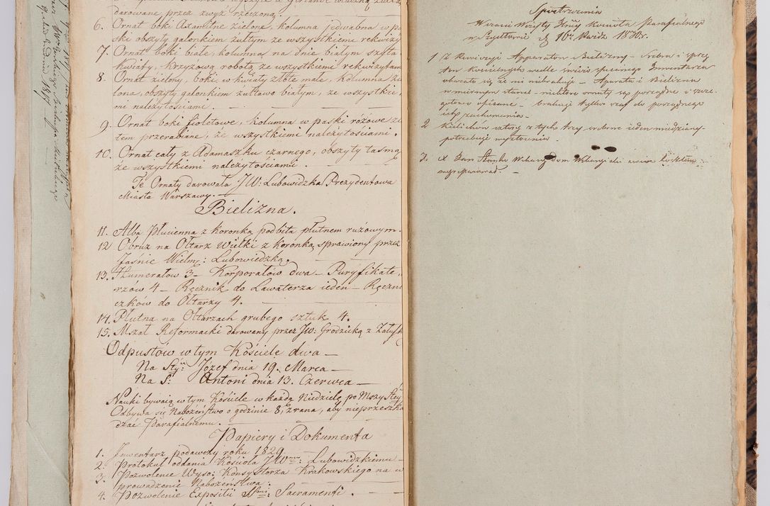 Zdjęcie nr 221 dla obiektu archiwalnego: [Akta wizytacji dekanatów Jędrzejów, Stopnica, Wiślica przeprowadzone przez Ludwika Łętowskiego, wikariusza generalnego krakowskiego w 1842 r.]