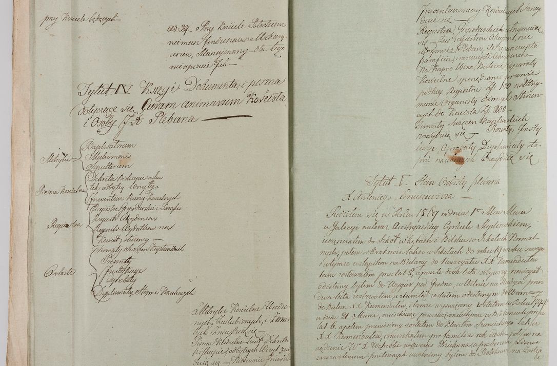 Zdjęcie nr 182 dla obiektu archiwalnego: [Akta wizytacji dekanatów Jędrzejów, Stopnica, Wiślica przeprowadzone przez Ludwika Łętowskiego, wikariusza generalnego krakowskiego w 1842 r.]