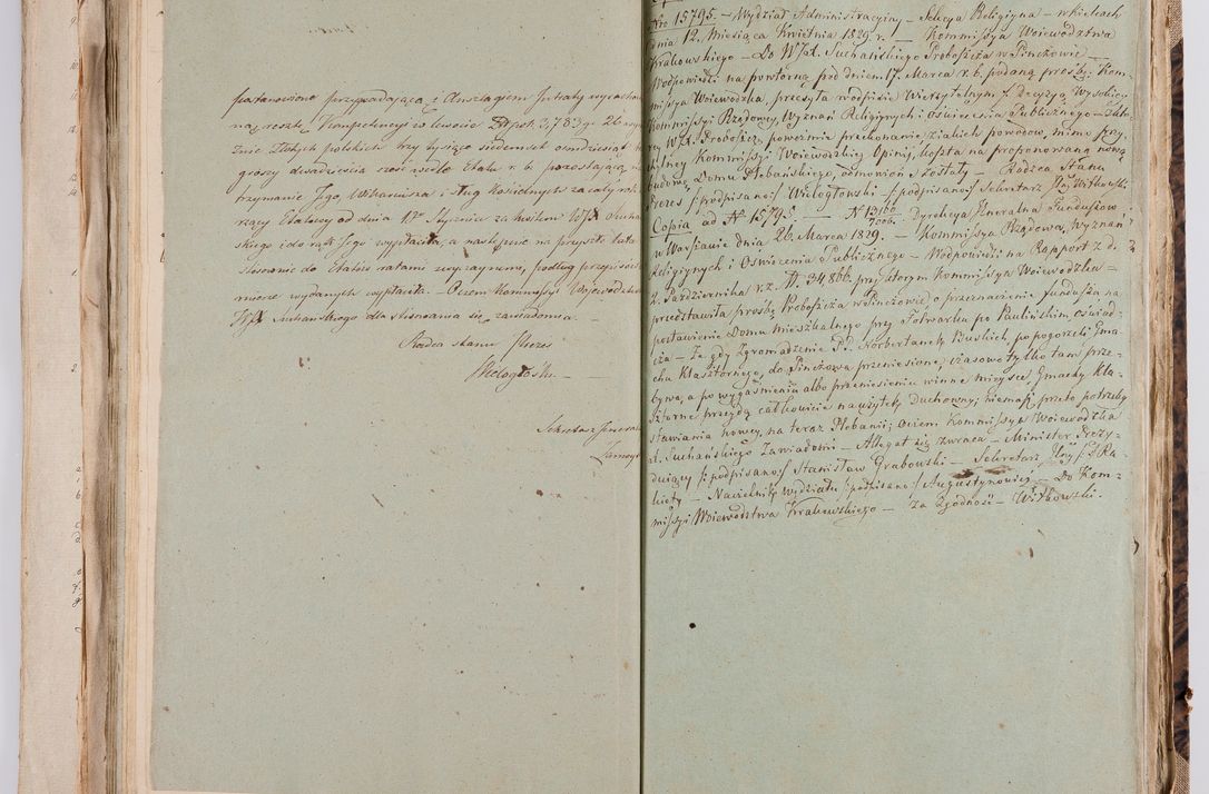 Zdjęcie nr 155 dla obiektu archiwalnego: [Akta wizytacji dekanatów Jędrzejów, Stopnica, Wiślica przeprowadzone przez Ludwika Łętowskiego, wikariusza generalnego krakowskiego w 1842 r.]