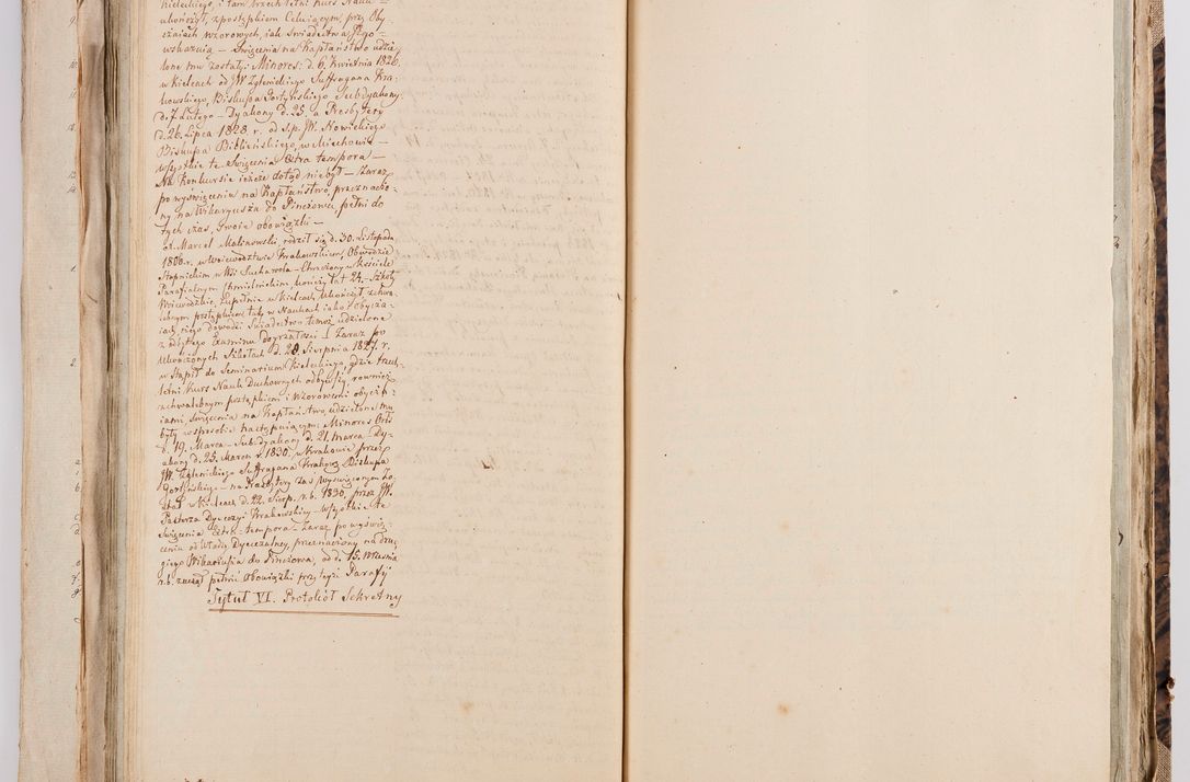 Zdjęcie nr 152 dla obiektu archiwalnego: [Akta wizytacji dekanatów Jędrzejów, Stopnica, Wiślica przeprowadzone przez Ludwika Łętowskiego, wikariusza generalnego krakowskiego w 1842 r.]