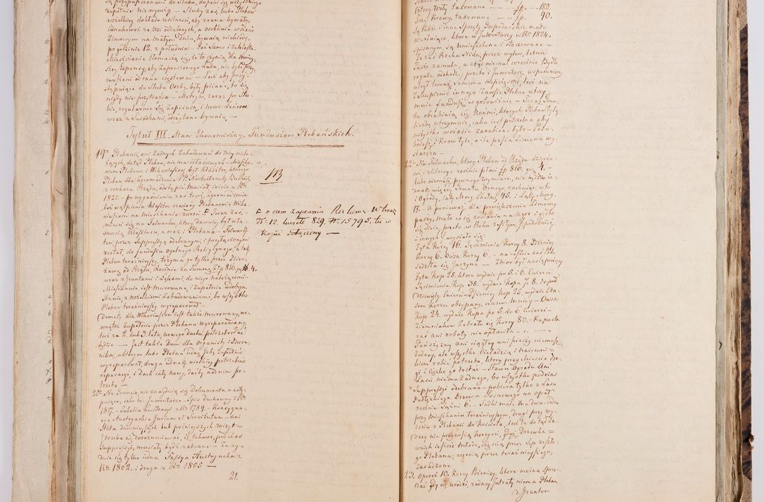 Zdjęcie nr 149 dla obiektu archiwalnego: [Akta wizytacji dekanatów Jędrzejów, Stopnica, Wiślica przeprowadzone przez Ludwika Łętowskiego, wikariusza generalnego krakowskiego w 1842 r.]