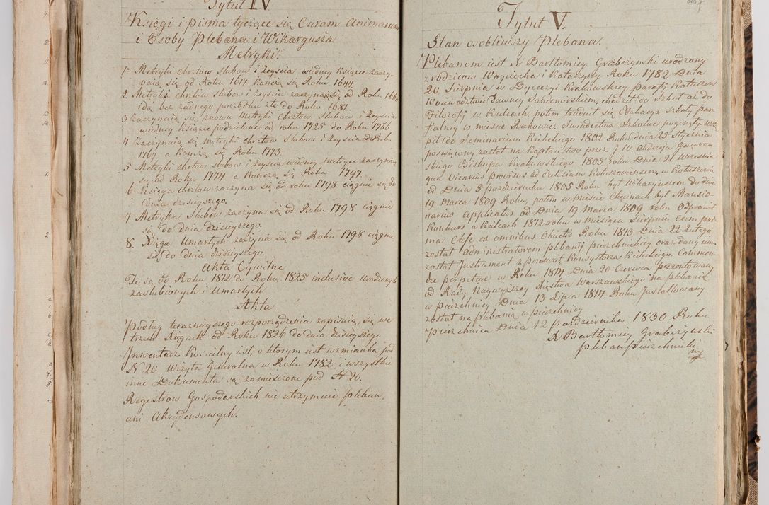 Zdjęcie nr 141 dla obiektu archiwalnego: [Akta wizytacji dekanatów Jędrzejów, Stopnica, Wiślica przeprowadzone przez Ludwika Łętowskiego, wikariusza generalnego krakowskiego w 1842 r.]