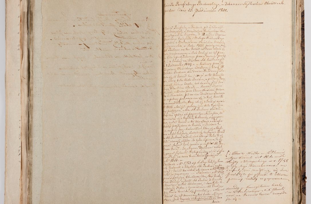 Zdjęcie nr 143 dla obiektu archiwalnego: [Akta wizytacji dekanatów Jędrzejów, Stopnica, Wiślica przeprowadzone przez Ludwika Łętowskiego, wikariusza generalnego krakowskiego w 1842 r.]