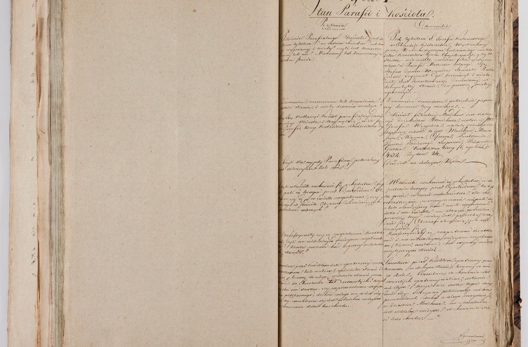 Zdjęcie nr 124 dla obiektu archiwalnego: [Akta wizytacji dekanatów Jędrzejów, Stopnica, Wiślica przeprowadzone przez Ludwika Łętowskiego, wikariusza generalnego krakowskiego w 1842 r.]