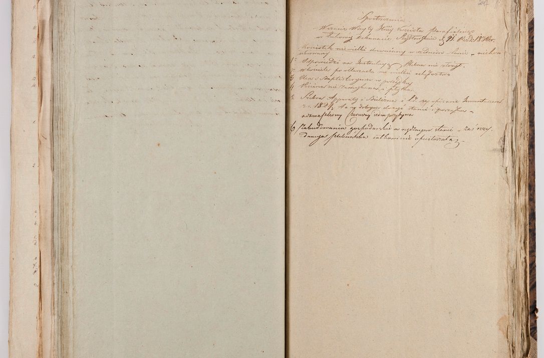 Zdjęcie nr 121 dla obiektu archiwalnego: [Akta wizytacji dekanatów Jędrzejów, Stopnica, Wiślica przeprowadzone przez Ludwika Łętowskiego, wikariusza generalnego krakowskiego w 1842 r.]