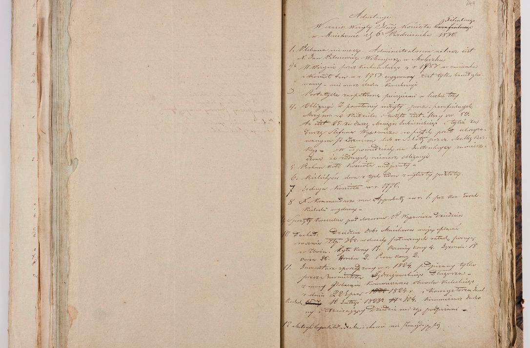 Zdjęcie nr 122 dla obiektu archiwalnego: [Akta wizytacji dekanatów Jędrzejów, Stopnica, Wiślica przeprowadzone przez Ludwika Łętowskiego, wikariusza generalnego krakowskiego w 1842 r.]