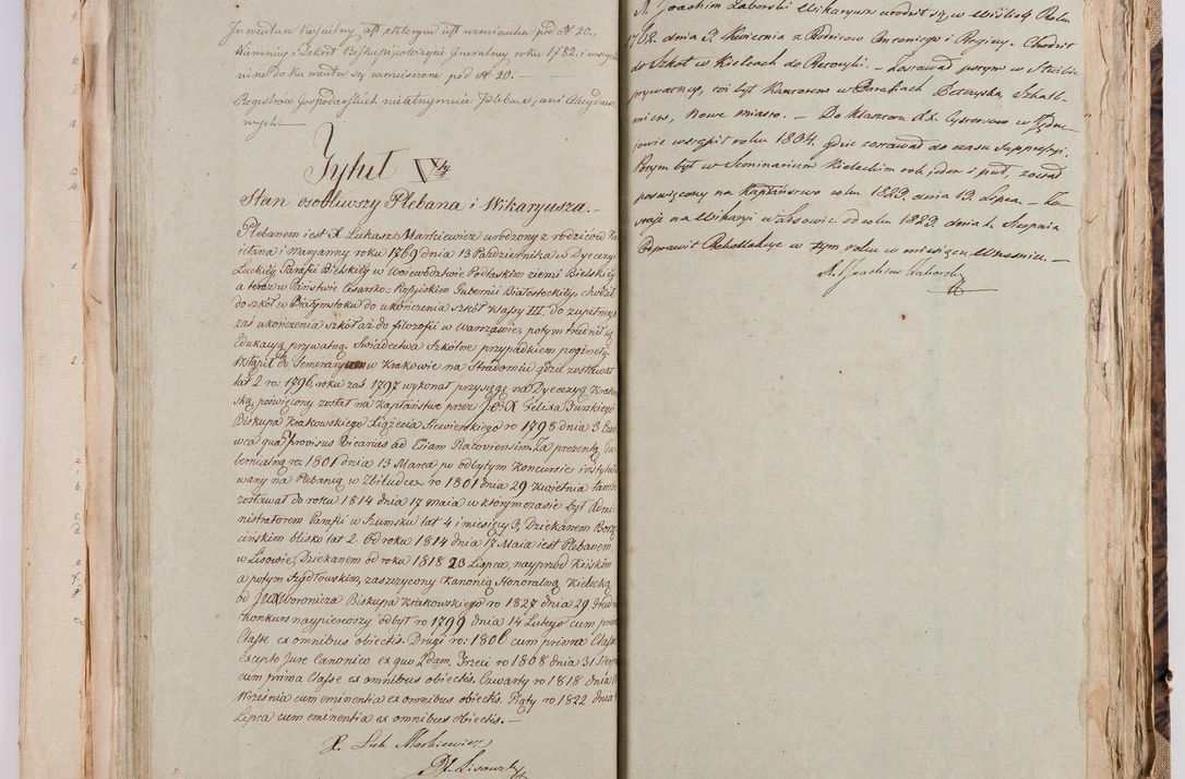 Zdjęcie nr 120 dla obiektu archiwalnego: [Akta wizytacji dekanatów Jędrzejów, Stopnica, Wiślica przeprowadzone przez Ludwika Łętowskiego, wikariusza generalnego krakowskiego w 1842 r.]