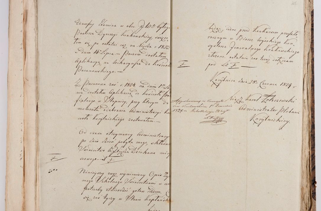 Zdjęcie nr 106 dla obiektu archiwalnego: [Akta wizytacji dekanatów Jędrzejów, Stopnica, Wiślica przeprowadzone przez Ludwika Łętowskiego, wikariusza generalnego krakowskiego w 1842 r.]