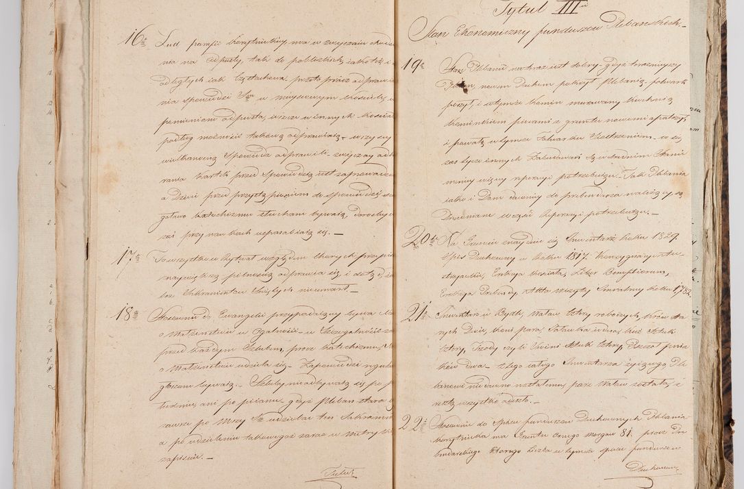 Zdjęcie nr 104 dla obiektu archiwalnego: [Akta wizytacji dekanatów Jędrzejów, Stopnica, Wiślica przeprowadzone przez Ludwika Łętowskiego, wikariusza generalnego krakowskiego w 1842 r.]