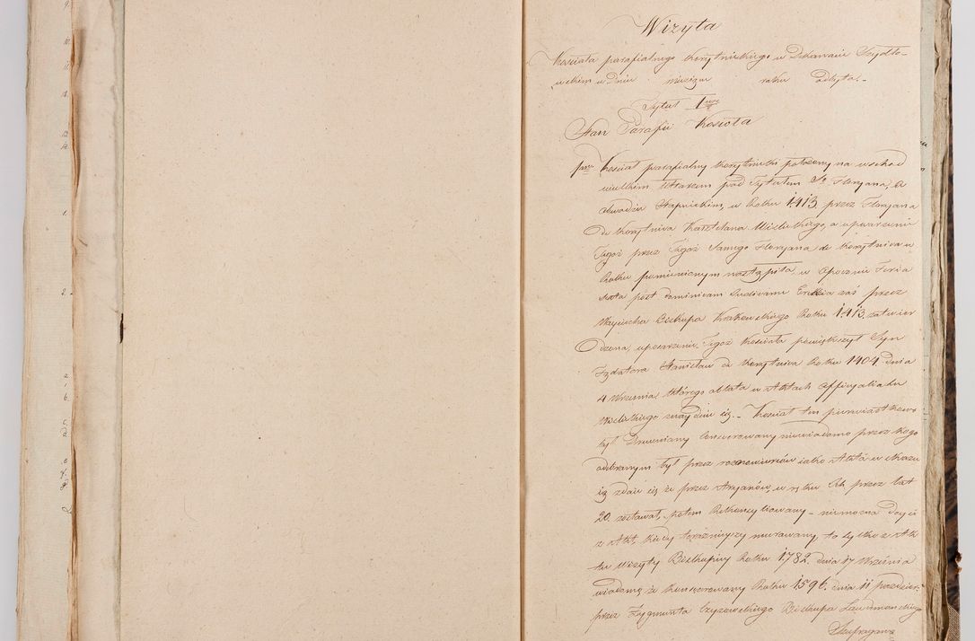 Zdjęcie nr 100 dla obiektu archiwalnego: [Akta wizytacji dekanatów Jędrzejów, Stopnica, Wiślica przeprowadzone przez Ludwika Łętowskiego, wikariusza generalnego krakowskiego w 1842 r.]