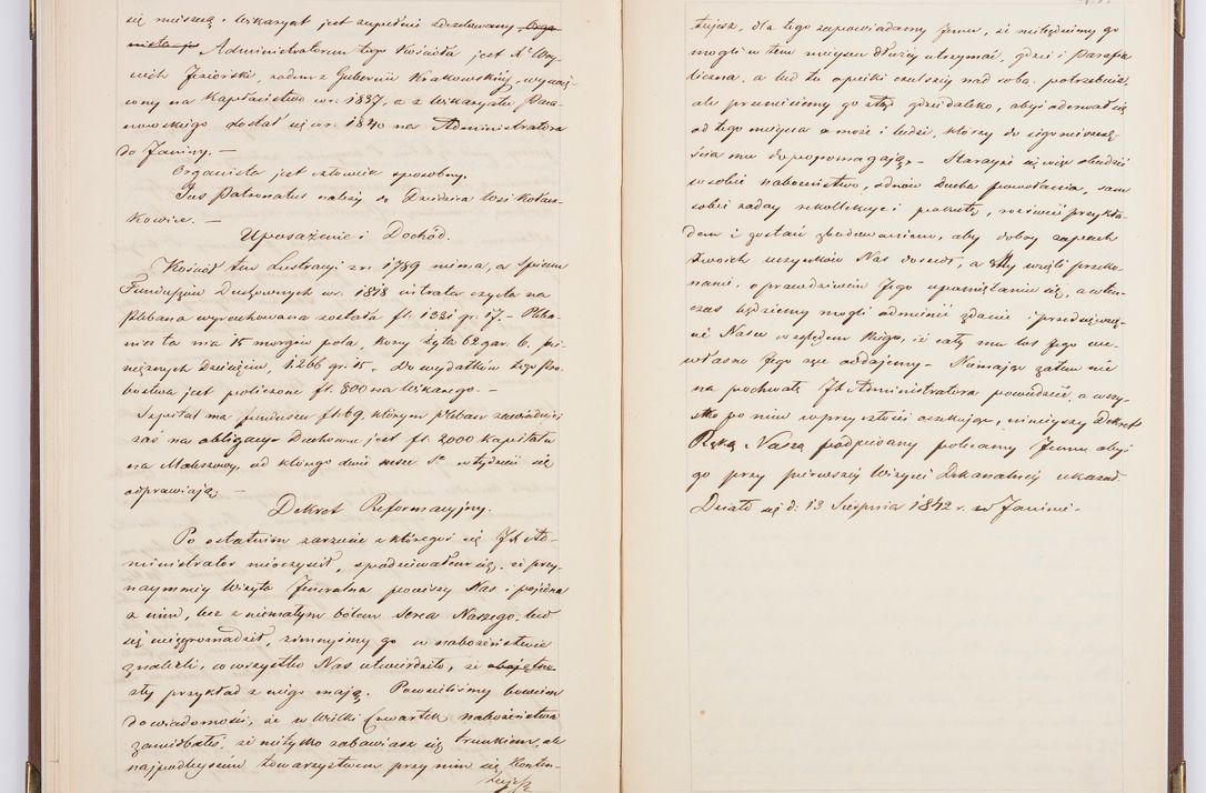 Zdjęcie nr 95 dla obiektu archiwalnego: [Akta wizytacji dekanatów Jędrzejów, Stopnica, Wiślica przeprowadzone przez Ludwika Łętowskiego, wikariusza generalnego krakowskiego w 1842 r.]