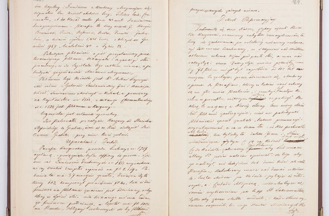 Zdjęcie nr 93 dla obiektu archiwalnego: [Akta wizytacji dekanatów Jędrzejów, Stopnica, Wiślica przeprowadzone przez Ludwika Łętowskiego, wikariusza generalnego krakowskiego w 1842 r.]