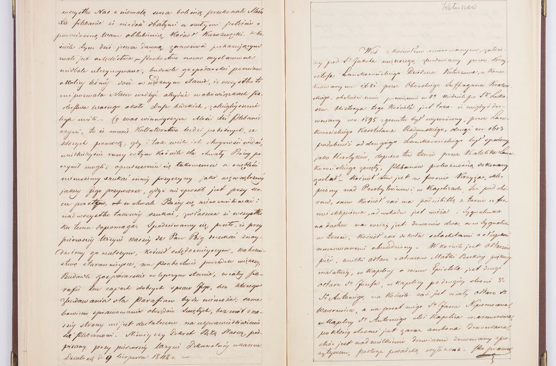 Zdjęcie nr 88 dla obiektu archiwalnego: [Akta wizytacji dekanatów Jędrzejów, Stopnica, Wiślica przeprowadzone przez Ludwika Łętowskiego, wikariusza generalnego krakowskiego w 1842 r.]