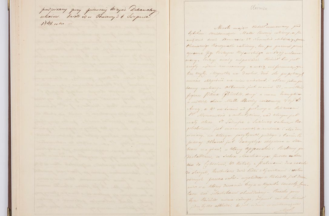 Zdjęcie nr 82 dla obiektu archiwalnego: [Akta wizytacji dekanatów Jędrzejów, Stopnica, Wiślica przeprowadzone przez Ludwika Łętowskiego, wikariusza generalnego krakowskiego w 1842 r.]