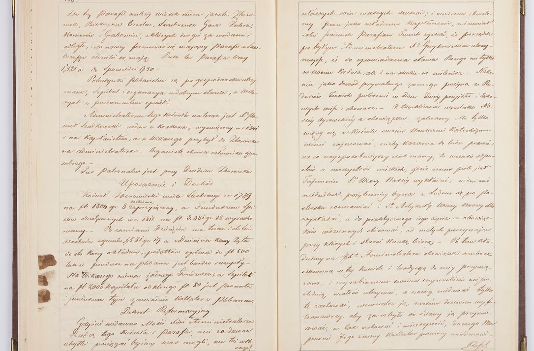 Zdjęcie nr 78 dla obiektu archiwalnego: [Akta wizytacji dekanatów Jędrzejów, Stopnica, Wiślica przeprowadzone przez Ludwika Łętowskiego, wikariusza generalnego krakowskiego w 1842 r.]