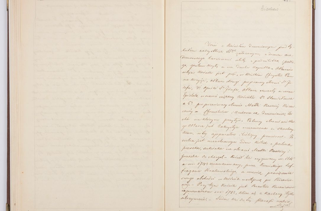 Zdjęcie nr 73 dla obiektu archiwalnego: [Akta wizytacji dekanatów Jędrzejów, Stopnica, Wiślica przeprowadzone przez Ludwika Łętowskiego, wikariusza generalnego krakowskiego w 1842 r.]