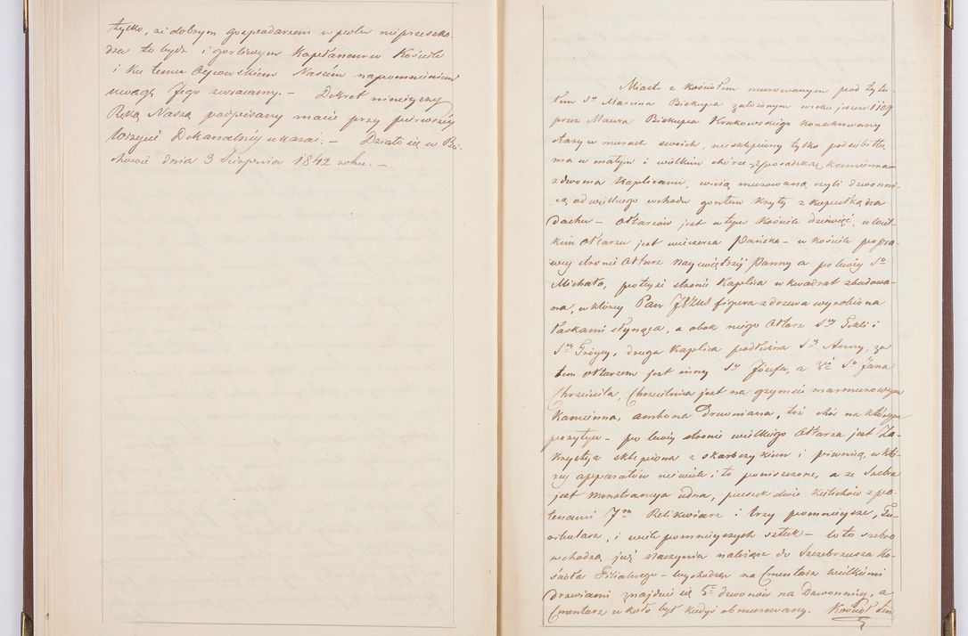 Zdjęcie nr 74 dla obiektu archiwalnego: [Akta wizytacji dekanatów Jędrzejów, Stopnica, Wiślica przeprowadzone przez Ludwika Łętowskiego, wikariusza generalnego krakowskiego w 1842 r.]