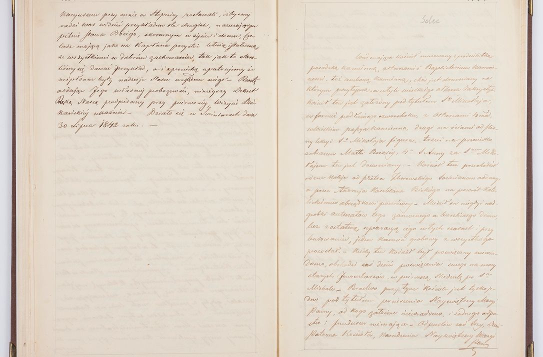 Zdjęcie nr 65 dla obiektu archiwalnego: [Akta wizytacji dekanatów Jędrzejów, Stopnica, Wiślica przeprowadzone przez Ludwika Łętowskiego, wikariusza generalnego krakowskiego w 1842 r.]