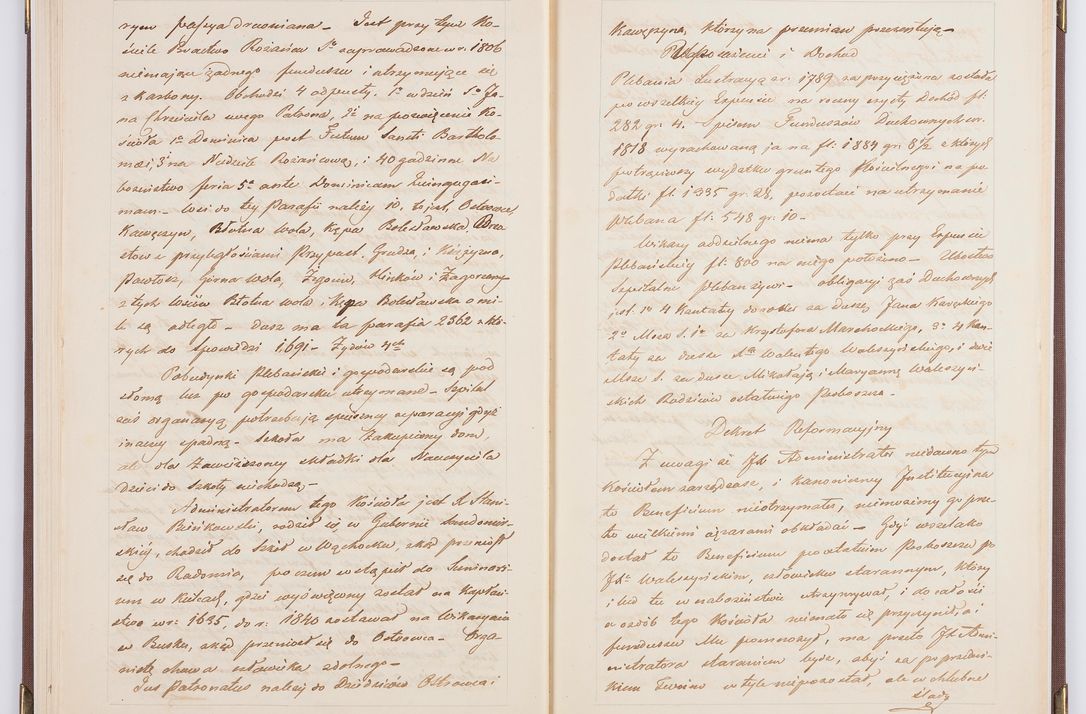 Zdjęcie nr 61 dla obiektu archiwalnego: [Akta wizytacji dekanatów Jędrzejów, Stopnica, Wiślica przeprowadzone przez Ludwika Łętowskiego, wikariusza generalnego krakowskiego w 1842 r.]