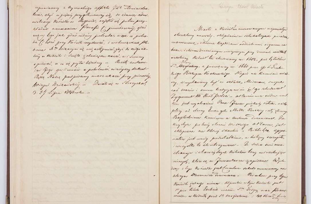 Zdjęcie nr 58 dla obiektu archiwalnego: [Akta wizytacji dekanatów Jędrzejów, Stopnica, Wiślica przeprowadzone przez Ludwika Łętowskiego, wikariusza generalnego krakowskiego w 1842 r.]