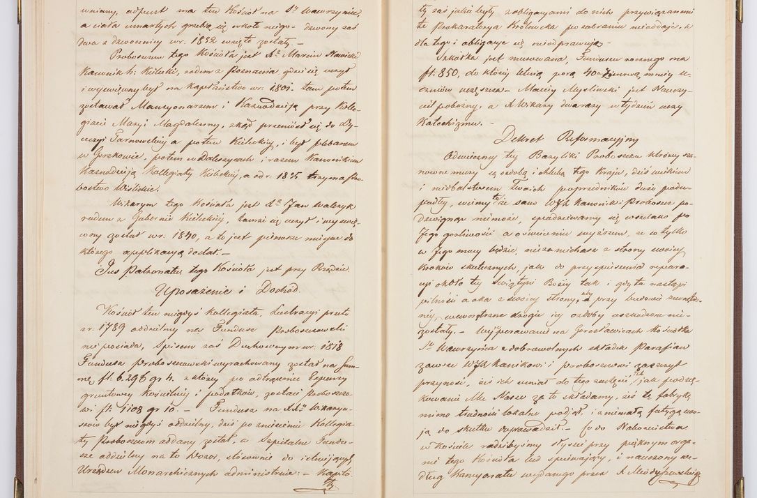 Zdjęcie nr 55 dla obiektu archiwalnego: [Akta wizytacji dekanatów Jędrzejów, Stopnica, Wiślica przeprowadzone przez Ludwika Łętowskiego, wikariusza generalnego krakowskiego w 1842 r.]