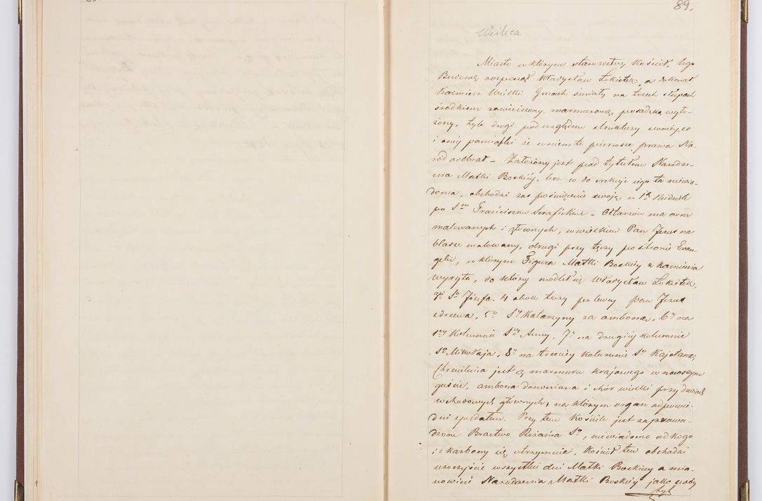 Zdjęcie nr 53 dla obiektu archiwalnego: [Akta wizytacji dekanatów Jędrzejów, Stopnica, Wiślica przeprowadzone przez Ludwika Łętowskiego, wikariusza generalnego krakowskiego w 1842 r.]