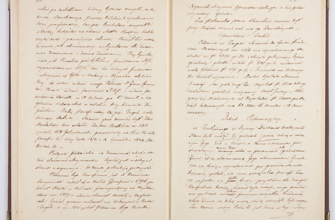 Zdjęcie nr 49 dla obiektu archiwalnego: [Akta wizytacji dekanatów Jędrzejów, Stopnica, Wiślica przeprowadzone przez Ludwika Łętowskiego, wikariusza generalnego krakowskiego w 1842 r.]