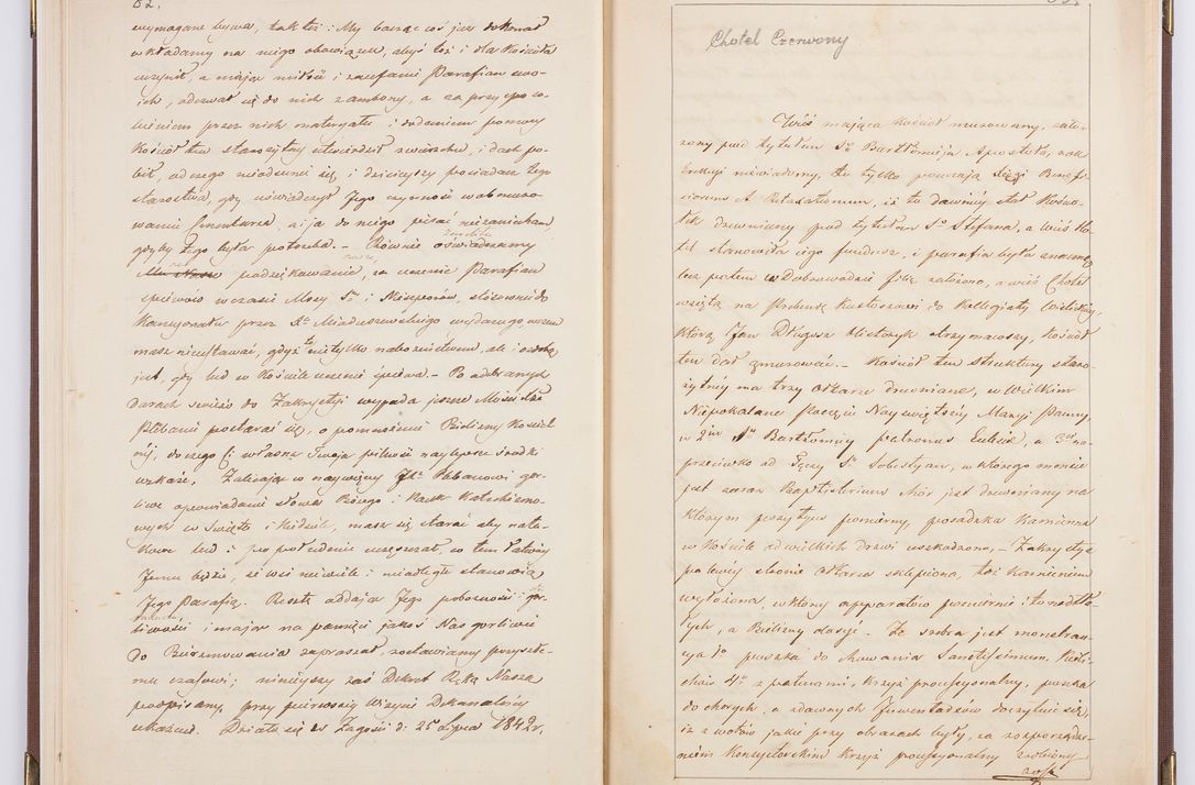 Zdjęcie nr 50 dla obiektu archiwalnego: [Akta wizytacji dekanatów Jędrzejów, Stopnica, Wiślica przeprowadzone przez Ludwika Łętowskiego, wikariusza generalnego krakowskiego w 1842 r.]