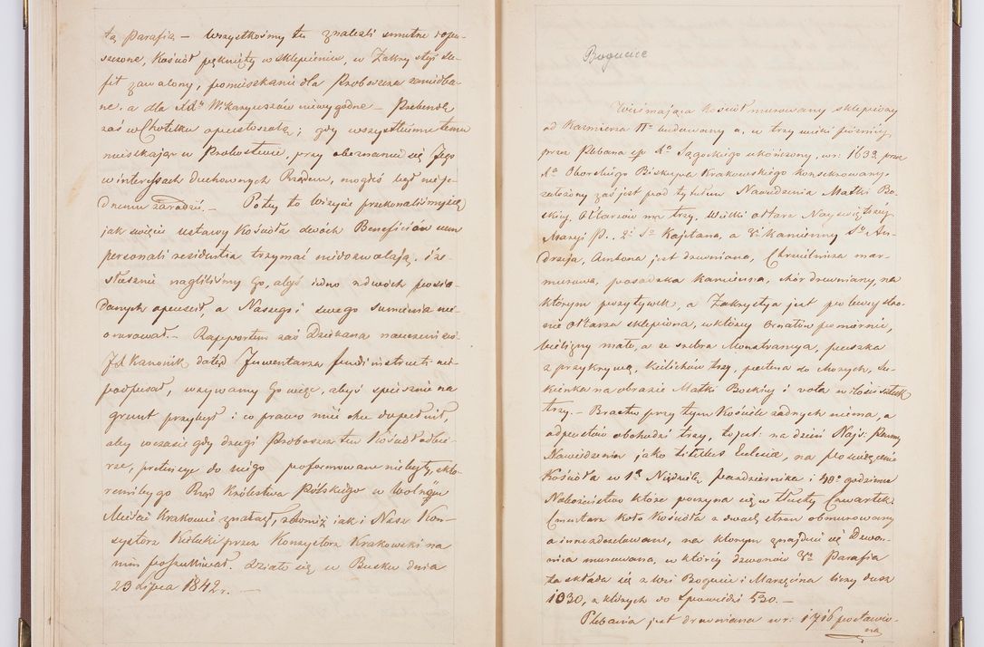 Zdjęcie nr 44 dla obiektu archiwalnego: [Akta wizytacji dekanatów Jędrzejów, Stopnica, Wiślica przeprowadzone przez Ludwika Łętowskiego, wikariusza generalnego krakowskiego w 1842 r.]