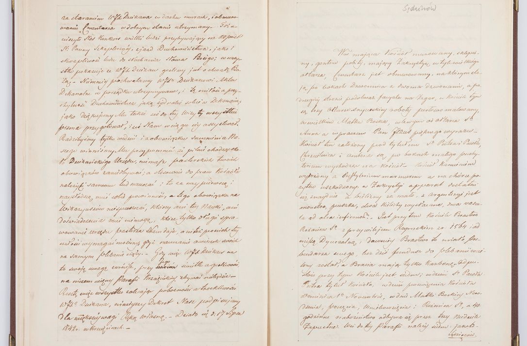 Zdjęcie nr 32 dla obiektu archiwalnego: [Akta wizytacji dekanatów Jędrzejów, Stopnica, Wiślica przeprowadzone przez Ludwika Łętowskiego, wikariusza generalnego krakowskiego w 1842 r.]