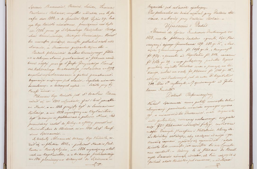 Zdjęcie nr 33 dla obiektu archiwalnego: [Akta wizytacji dekanatów Jędrzejów, Stopnica, Wiślica przeprowadzone przez Ludwika Łętowskiego, wikariusza generalnego krakowskiego w 1842 r.]