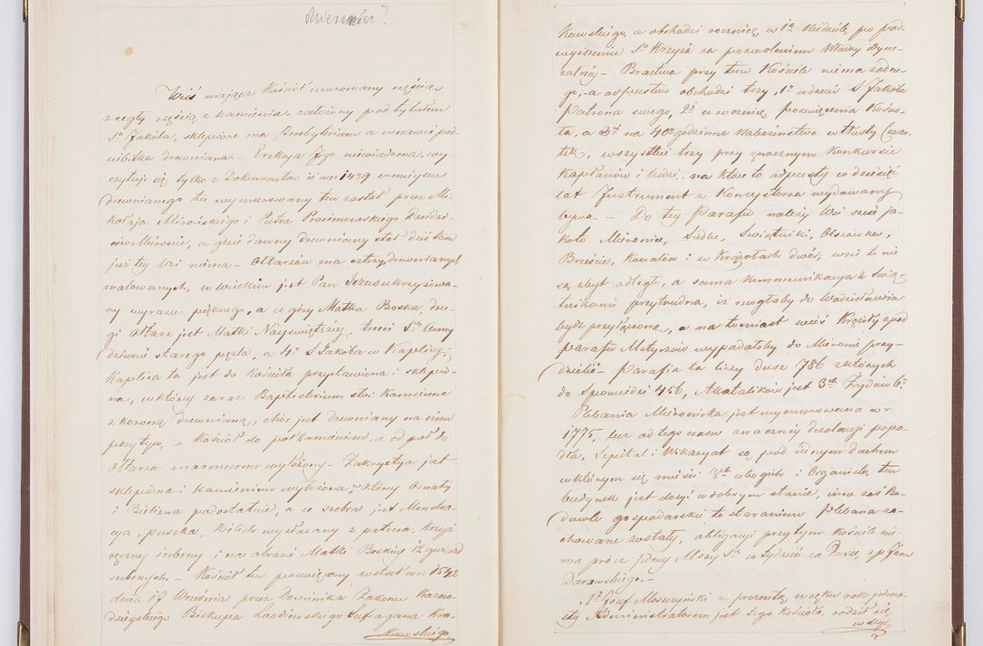 Zdjęcie nr 28 dla obiektu archiwalnego: [Akta wizytacji dekanatów Jędrzejów, Stopnica, Wiślica przeprowadzone przez Ludwika Łętowskiego, wikariusza generalnego krakowskiego w 1842 r.]