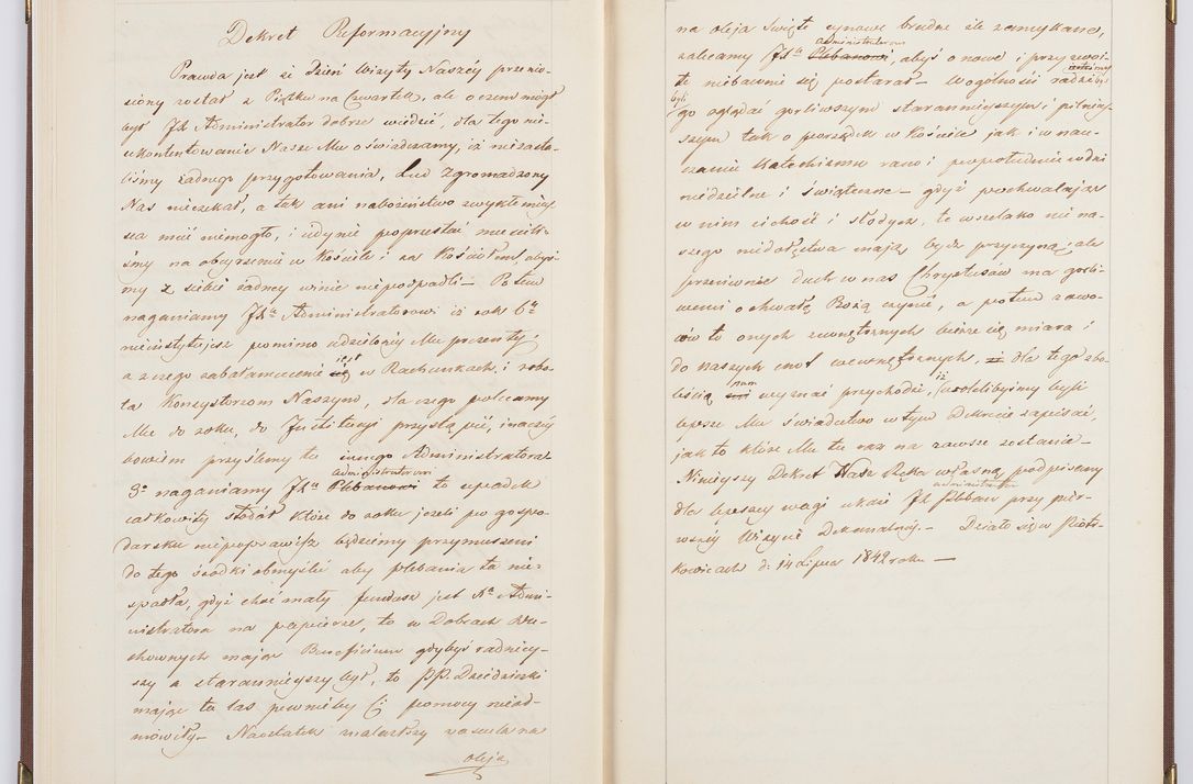 Zdjęcie nr 24 dla obiektu archiwalnego: [Akta wizytacji dekanatów Jędrzejów, Stopnica, Wiślica przeprowadzone przez Ludwika Łętowskiego, wikariusza generalnego krakowskiego w 1842 r.]