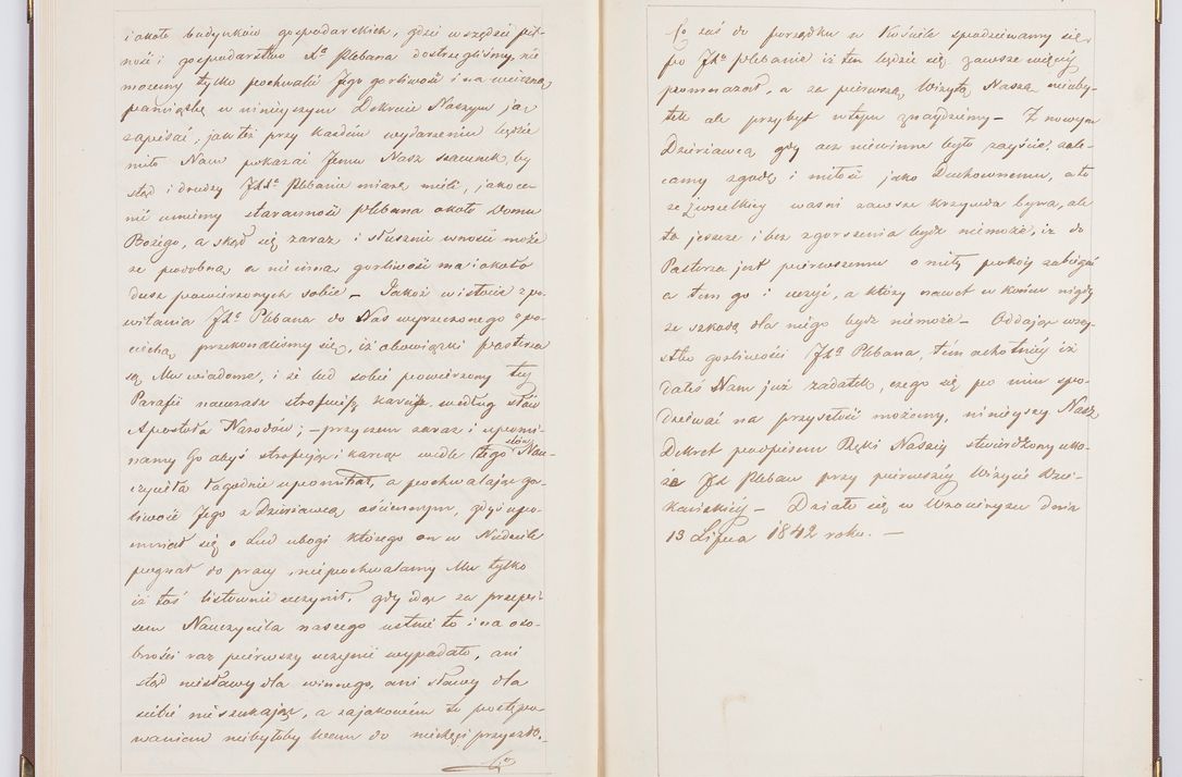 Zdjęcie nr 20 dla obiektu archiwalnego: [Akta wizytacji dekanatów Jędrzejów, Stopnica, Wiślica przeprowadzone przez Ludwika Łętowskiego, wikariusza generalnego krakowskiego w 1842 r.]